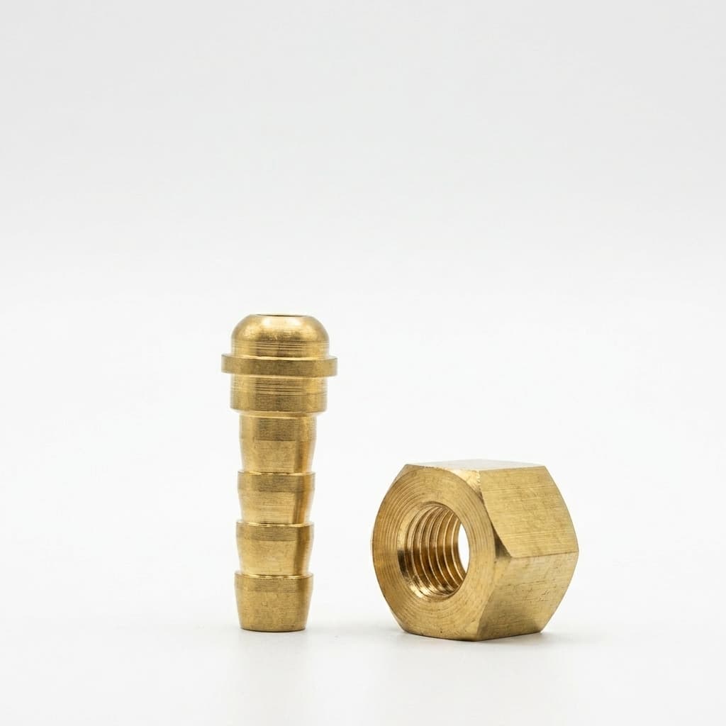 HOSE NUT & NIPLE