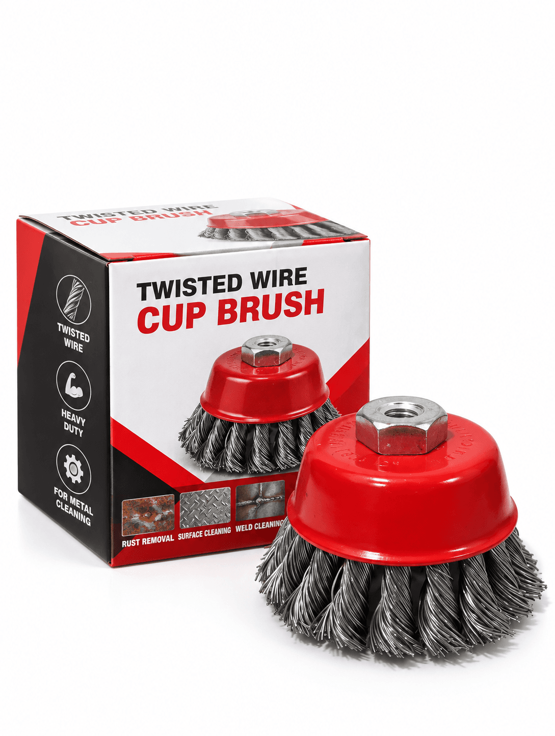 CUP BRUSH IRON
