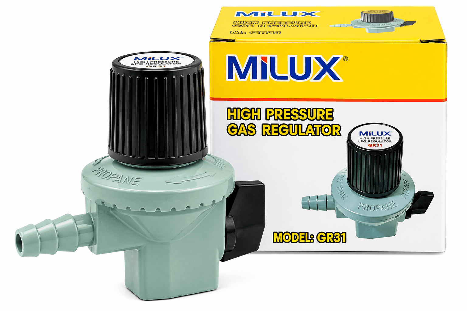 HIGH PRESSURE LP GAS REGULATOR