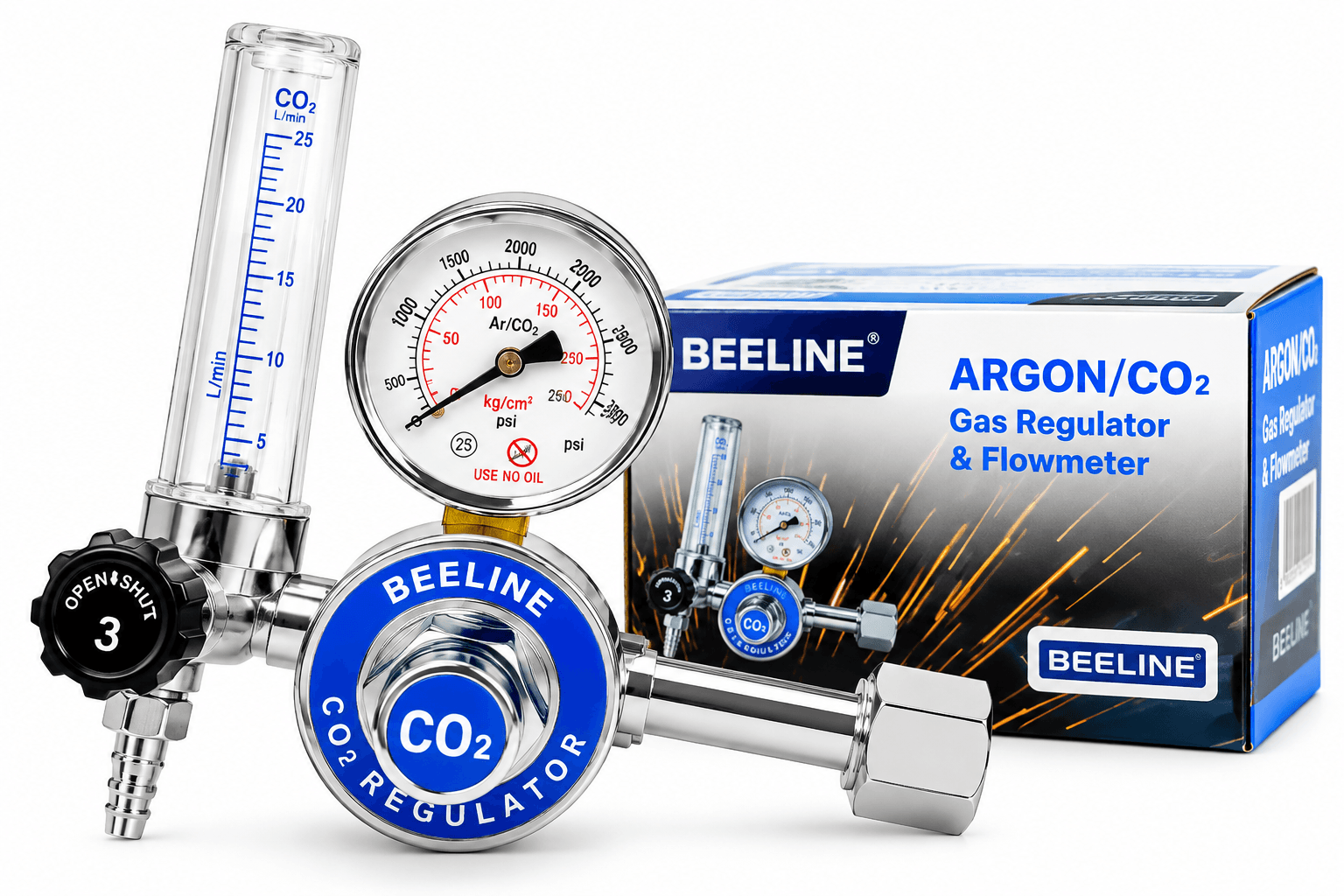 BEELINE CARBON DIOXIDE REGIULATOR