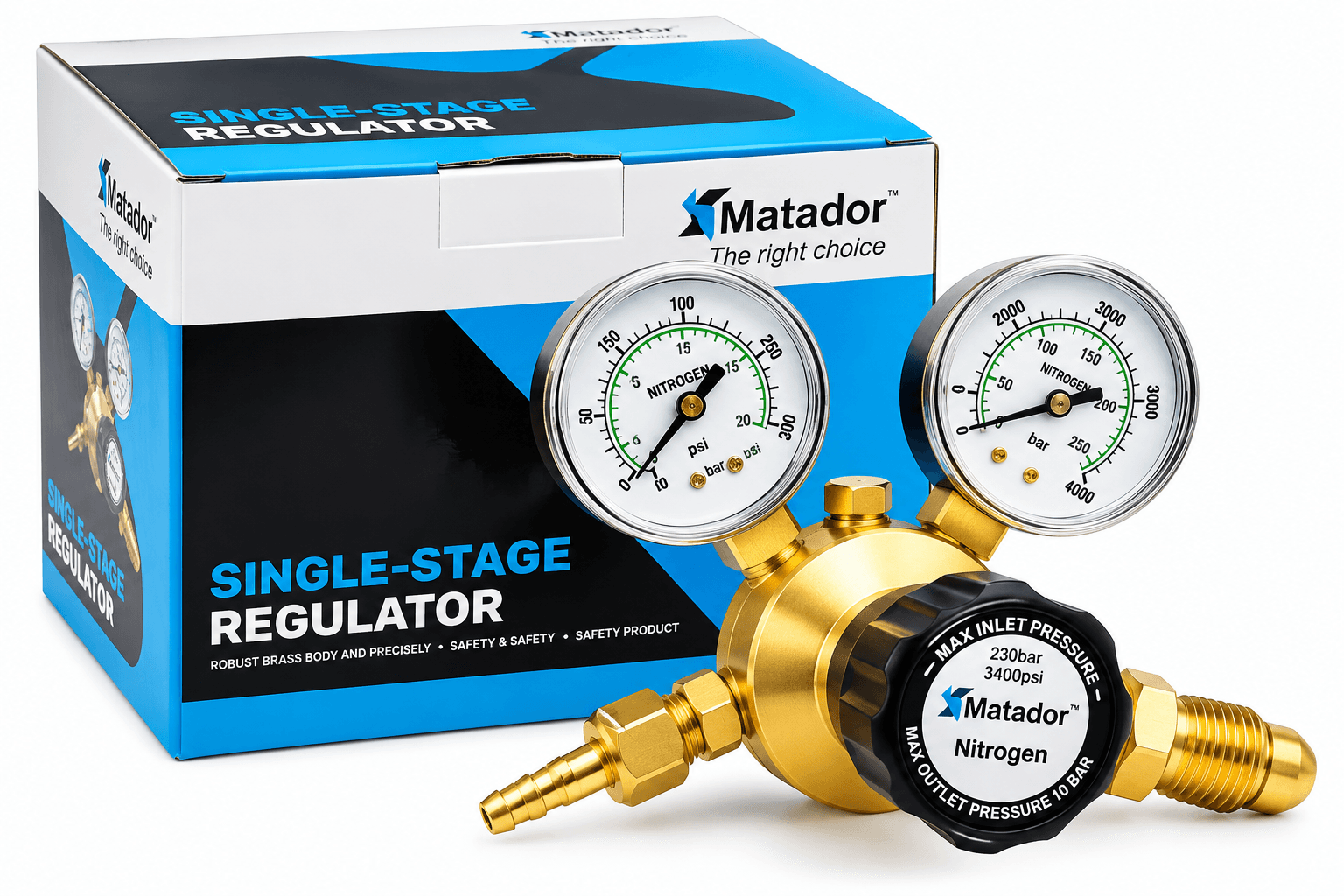MATADOR SINGLE STAGE NITROGEN REGULATOR