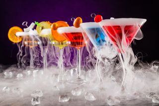 Dry ice in food and beverage industry